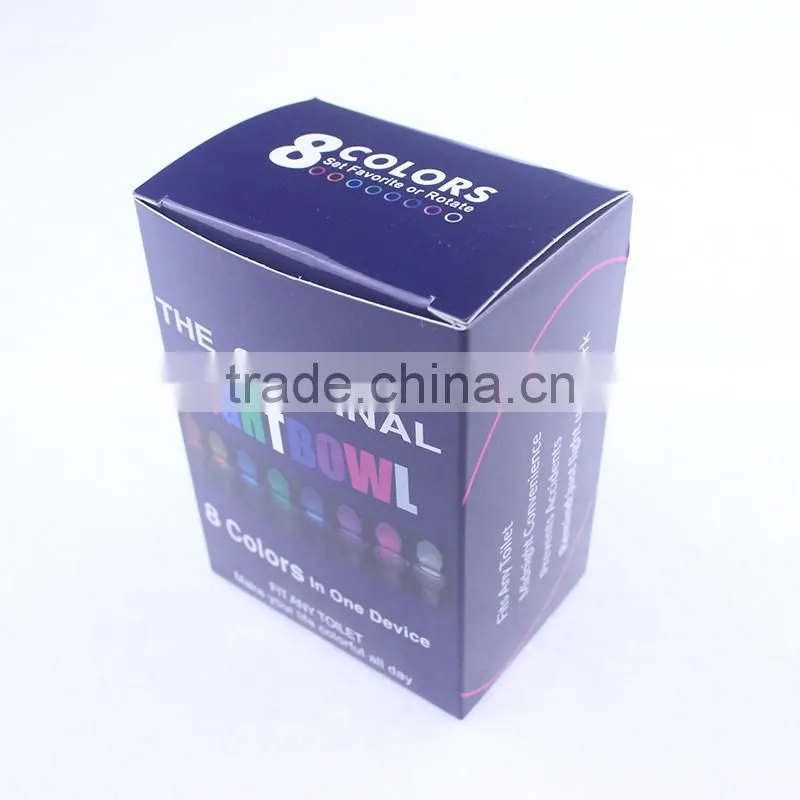 New product LED toilet nightlight motion sensor toilet lamp with 8 colors