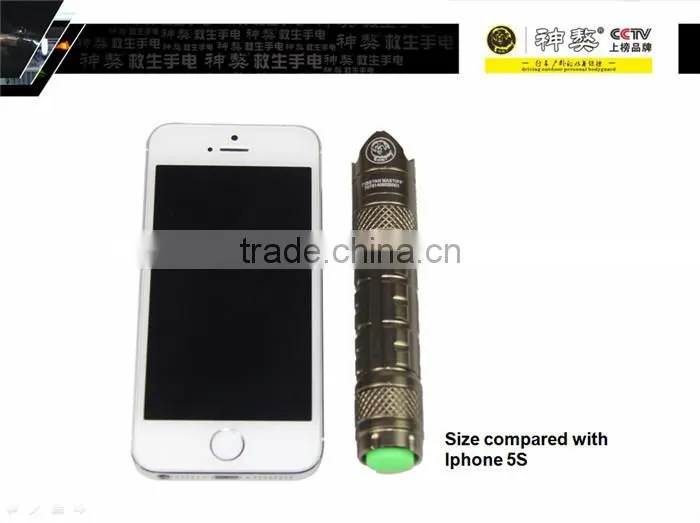 Powerful Outdoor Camping LED Flashlight Rechargeable Aerospace Alluminium Alloy Flashlight Warning Light Working Light