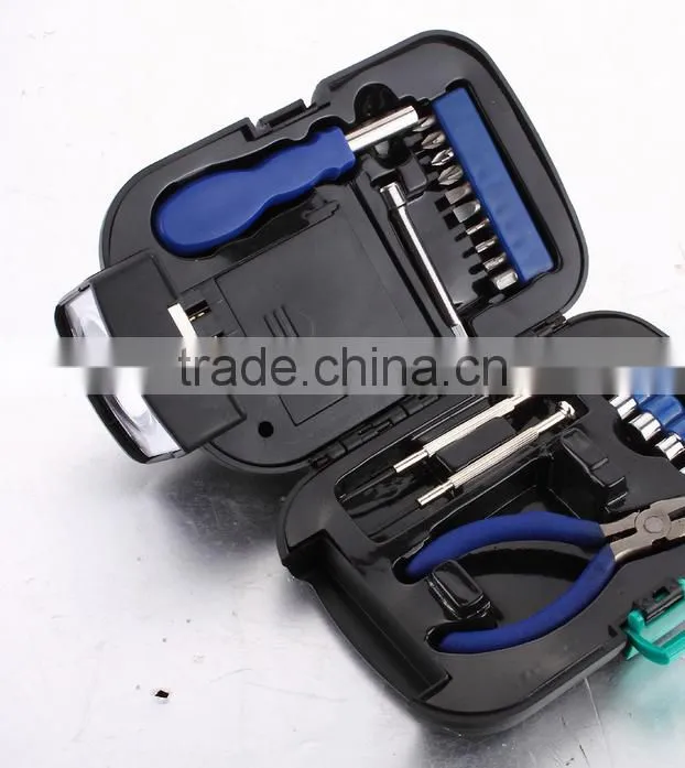 24 pcs Mulit purpose combination tool set with light