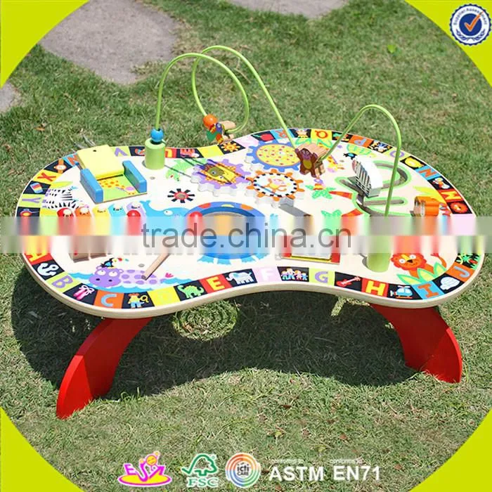 Wholesale funny wooden blocks puzzle cube interesting wooden blocks puzzle cube toy W12D001