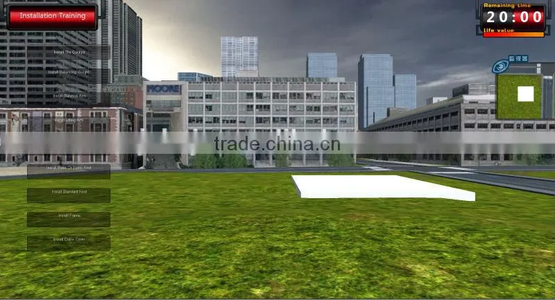 high quality tower crane learning simulator