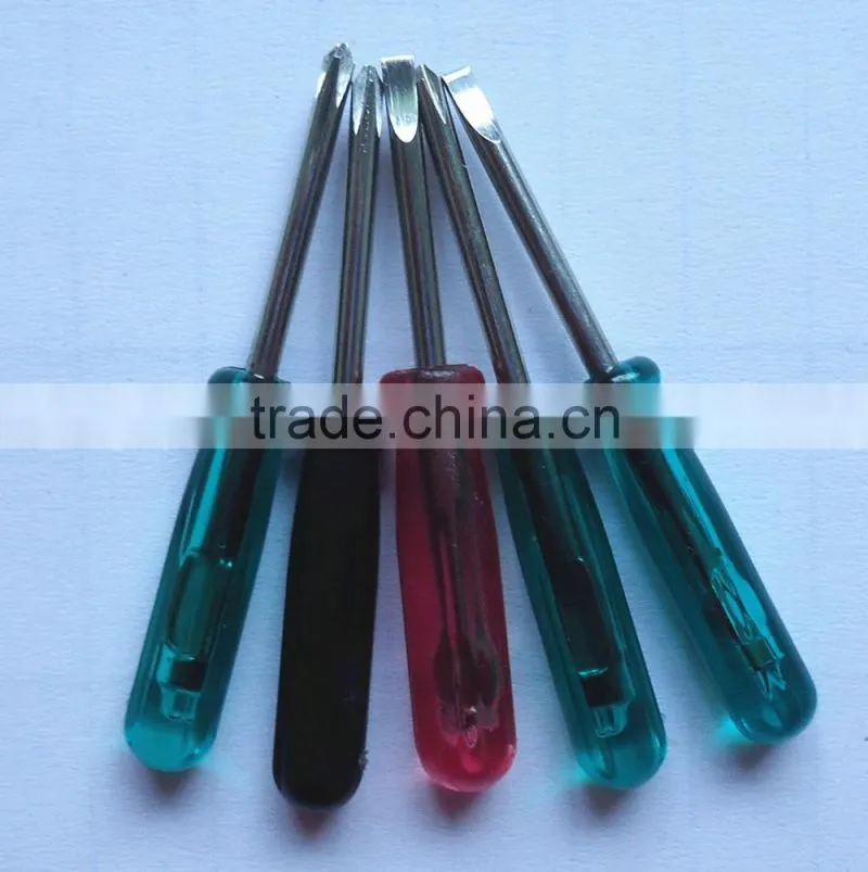 High quality Mini Slotted and Cross Head Screwdriver 2.0X45mm for repair