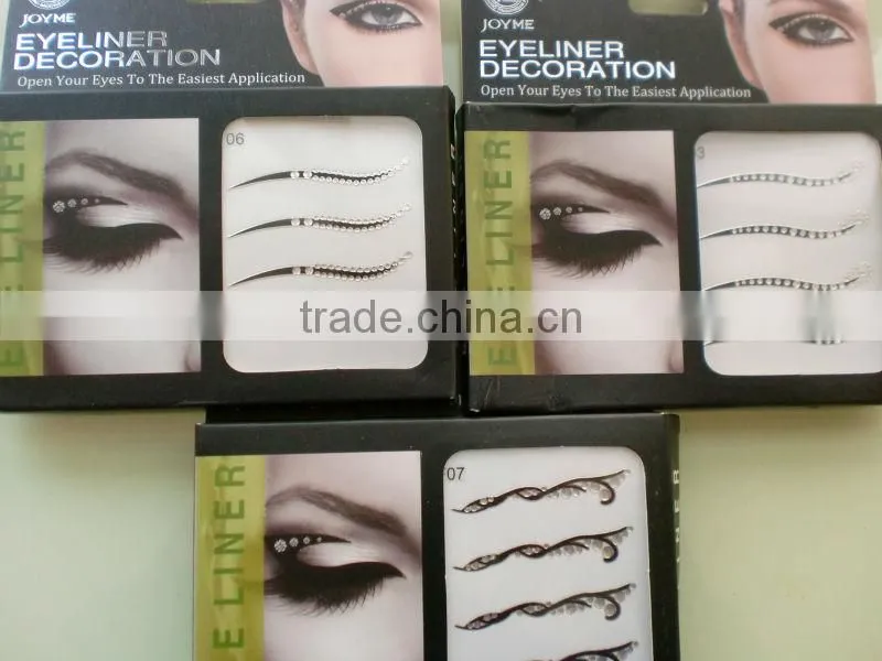Sexy Temporary Eye Tattoo Eyelid Transfer Eyeliner Shadow Sticker