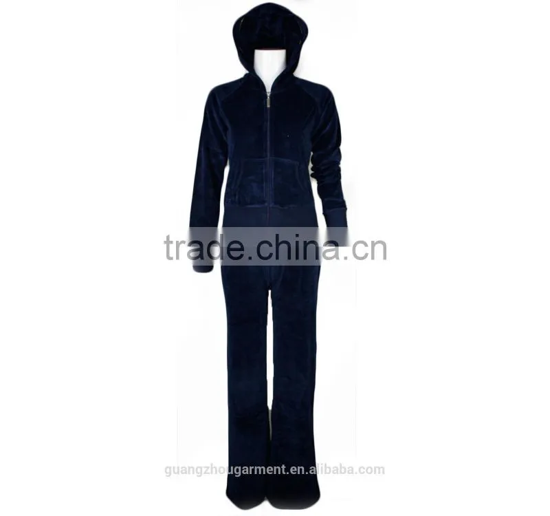 custom cheap velour tracksuits for women