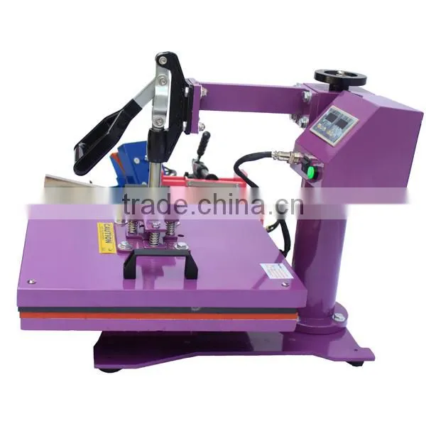 CE Approval 9 in 1 combo heat press machine for t-shirts, mugs, caps and plates