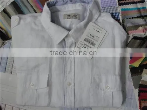 Man white linen shirts men casual linen shirts