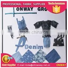 new indigo jeans wear fabric 4oz slub tencel jeans fabric