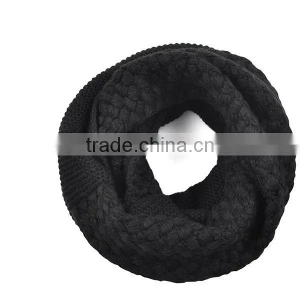 Hot-selling fashion acrylic snood scarf