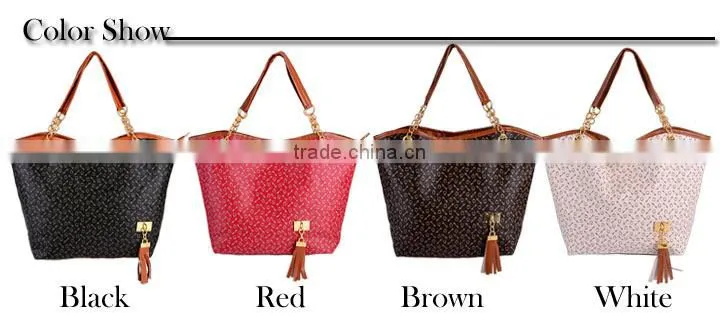 2014 Korean Lady Women Synthetic Leather Messenger Handbag Shoulder Bag Totes Purse SV006496#
