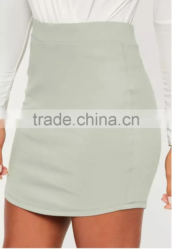 Fshion design slim mini skirt for women causal dress
