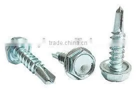 Made in Taiwan Stainless Steel serration screws Special Tapping Screws washer head screws