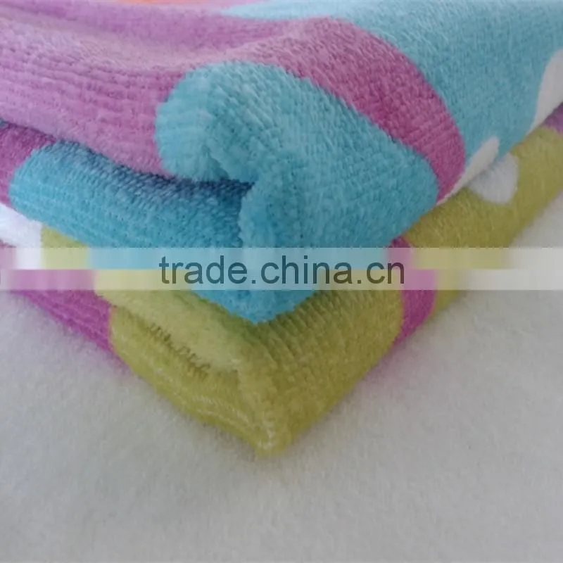 China supplier wholesale cotton flower custom printed beach towel
