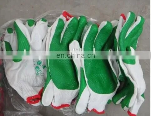 Cotton Working Gloves with Anti-slip Latex on Palm