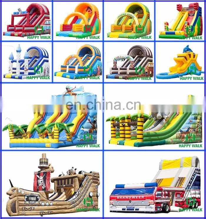 HI popular design inflatable slide adult giant inflatable water slide