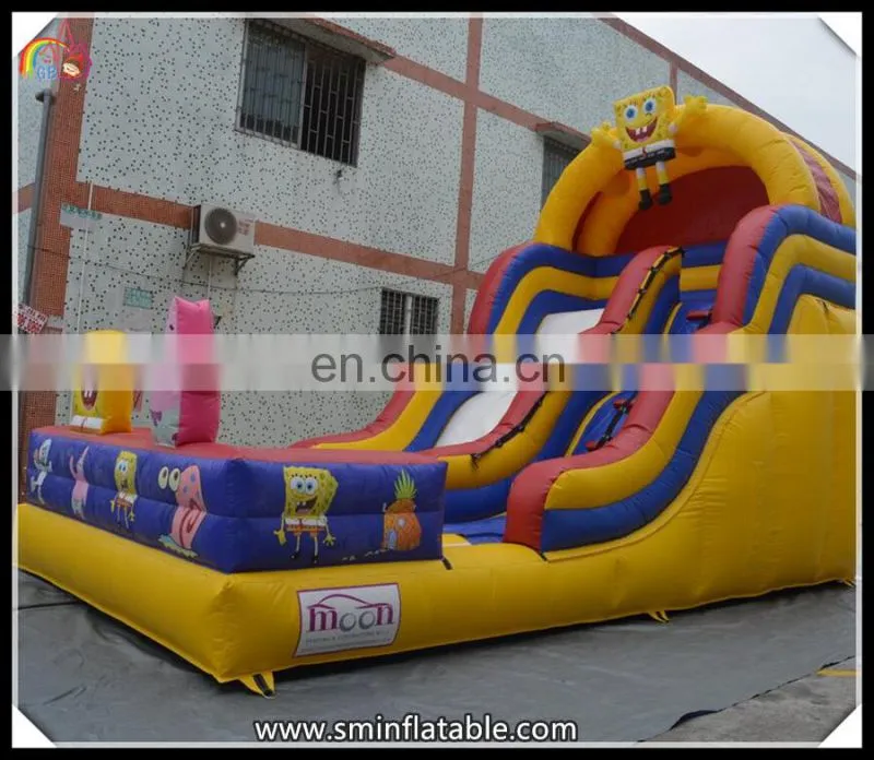 customize Bob the Builder slide inflatable BabBuilder slide china inflatable slide for sale