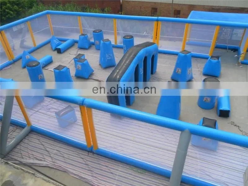 Guangzhou manufacturer field bunker inflatable paintball for fun