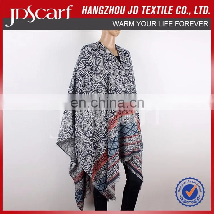 New Design Hot Selling Polyester Poncho Clothing