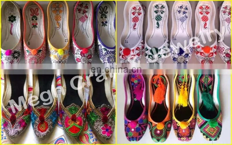Colourful Indian vintage banjara neck yoke with embroidery and mirror work patches