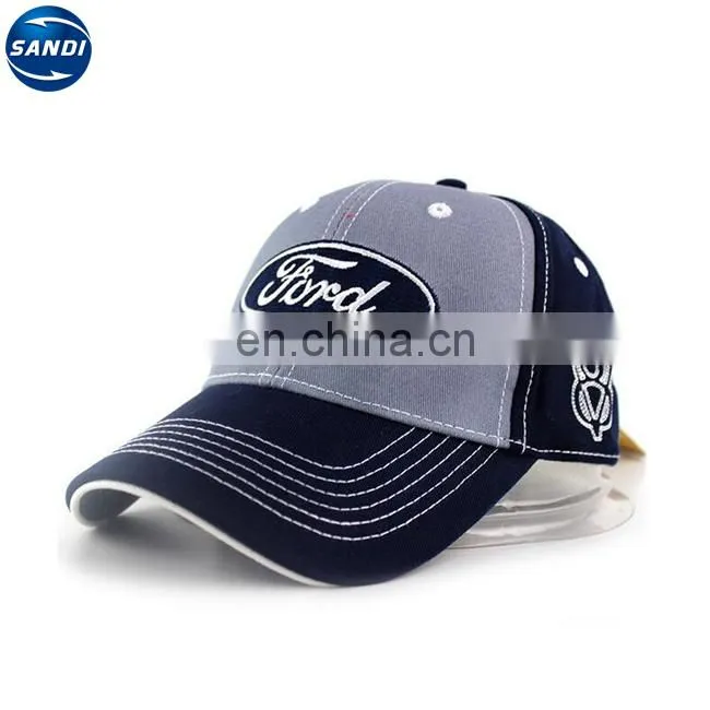 Promotional custom 6 panel cotton sports baseball cap