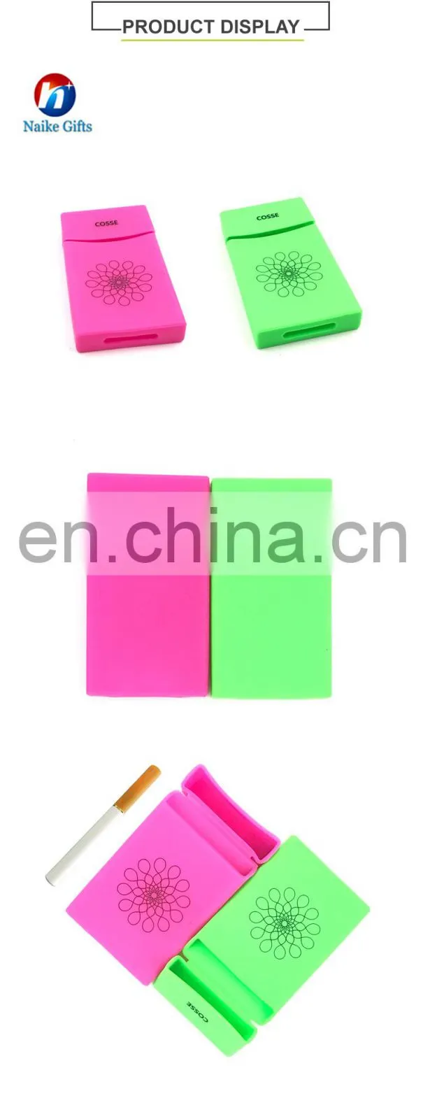 Custom Silicone cigarette pack cover