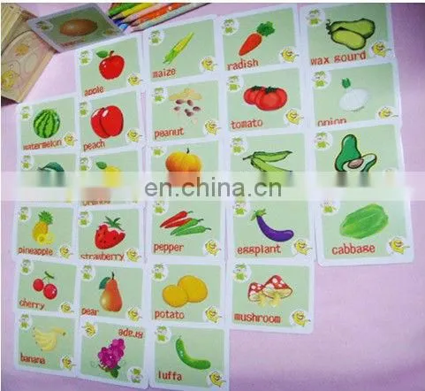 Memory card , Fruit card Literacy card