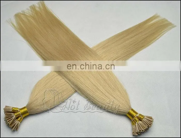 european remy i tip human hair extensions offer many colors