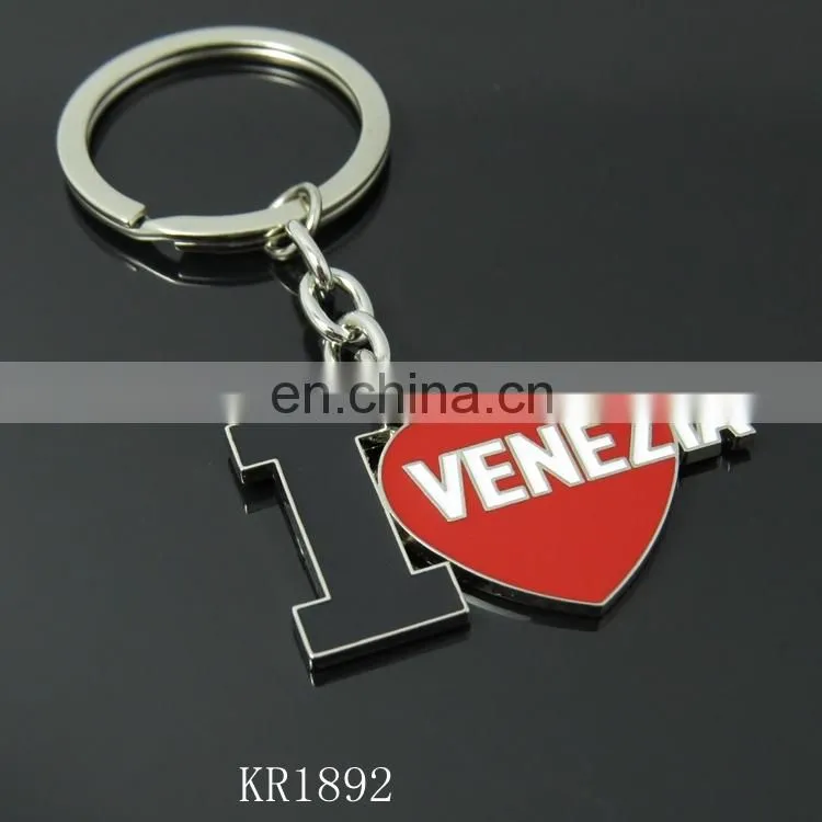 souvenir tourist metal keychain souvenir italia keychain