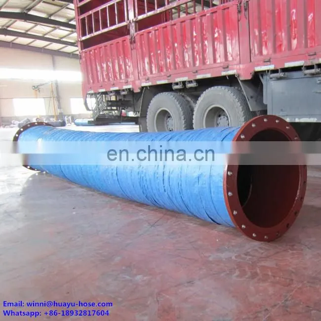 China supply mud suction dredging hose