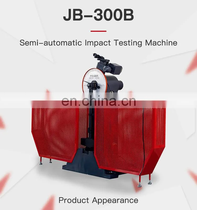 300J ASTM Standards Metal Impact Tester with Original Manufacturer a range of pendulum impact testers