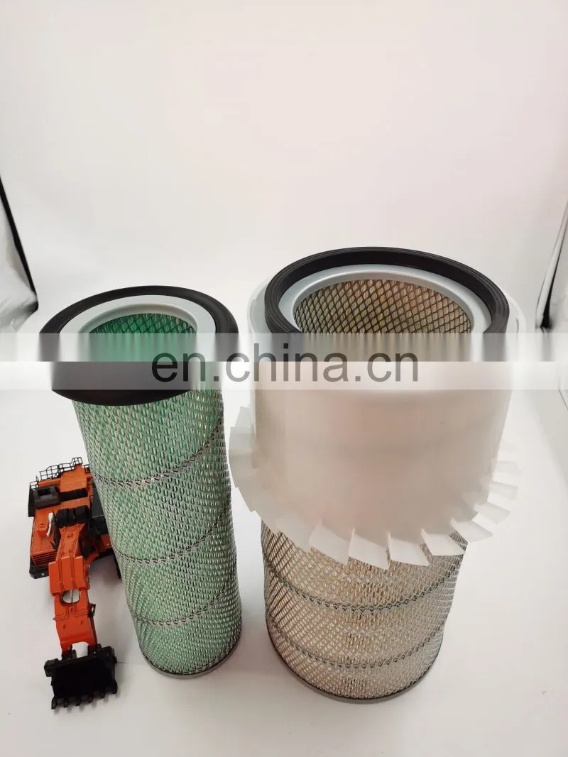 excavator spare parts air filter 600-181-8300=600-181-8360 AF434KM+AF804M E211-2104 FOR HD820-2 R200W-5 R260LC-5