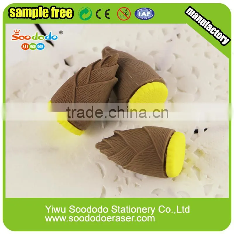 Unique Design Eraser Bamboo Shoot Shaped Erasers