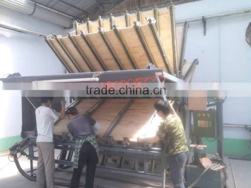 rotary laminating for wood