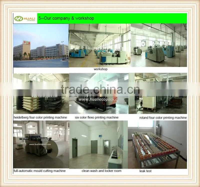 disposable paper food box 2000cc
