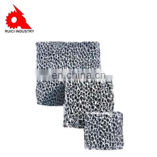 OEM Zirconia Porous SIC Foam Filter Silicon Carbide Foam Ceramics