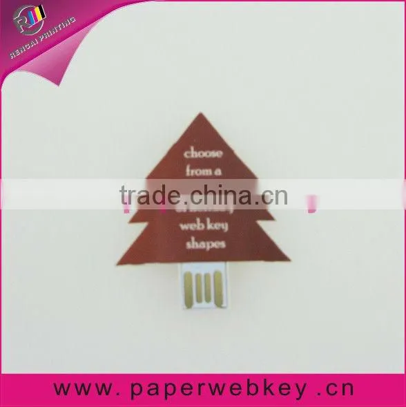 Best promo gift , Paper usb webkey.