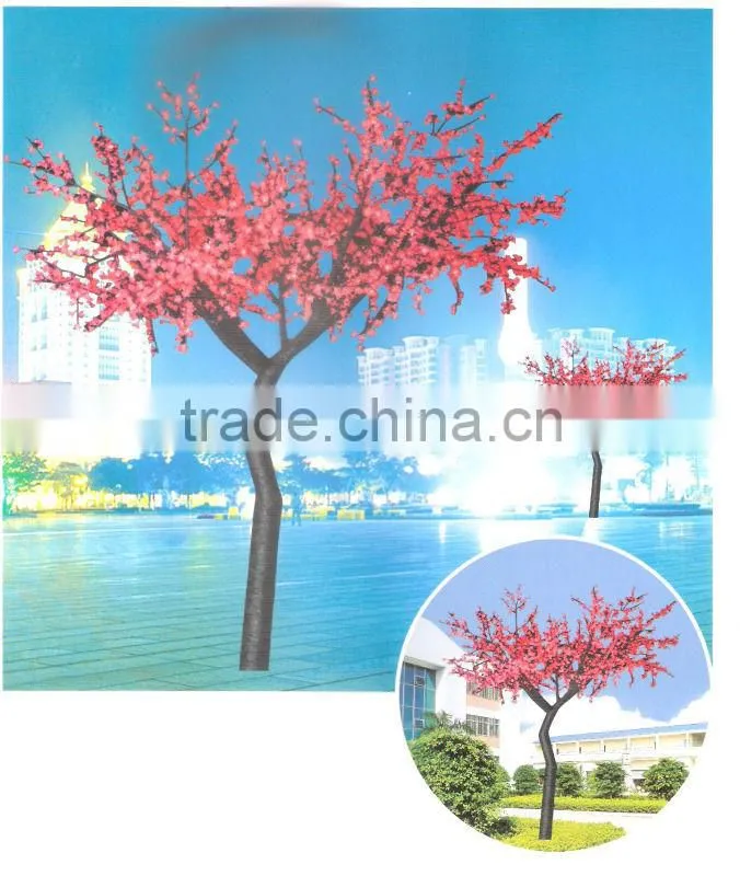 3240 led H: 3m cool white led lighted tree for decor