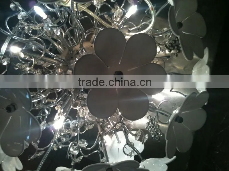 flower crystal pendant light/dinning room light