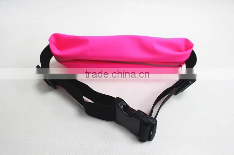 2016 factory custom waterproof neoprene waist bag for iphone 6