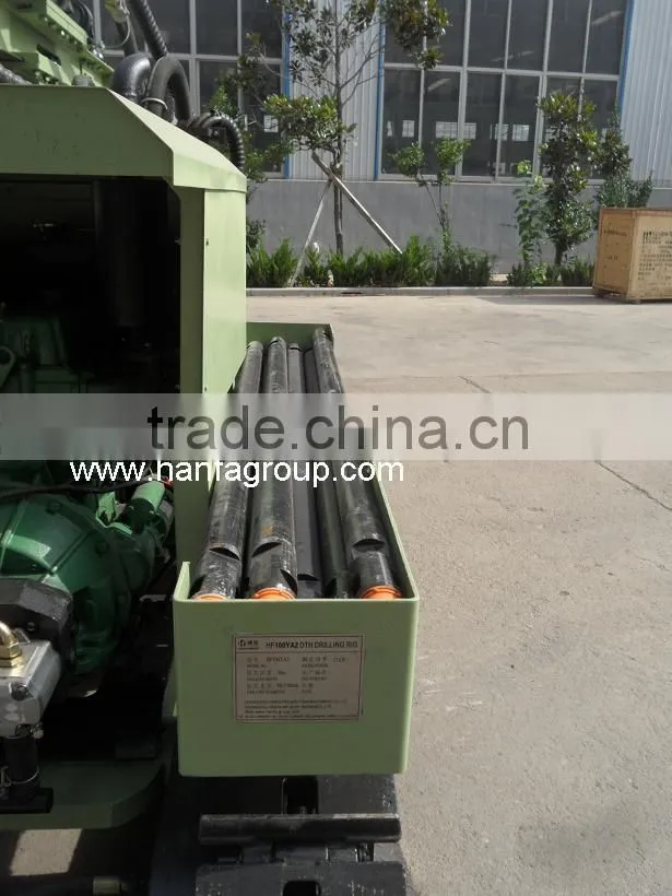 Most durable and economic ! HF100YA2 crawler type practical DTH drilling rig