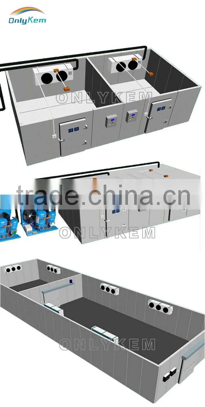 refrigeration modular cold rooms for apricot and areca nut