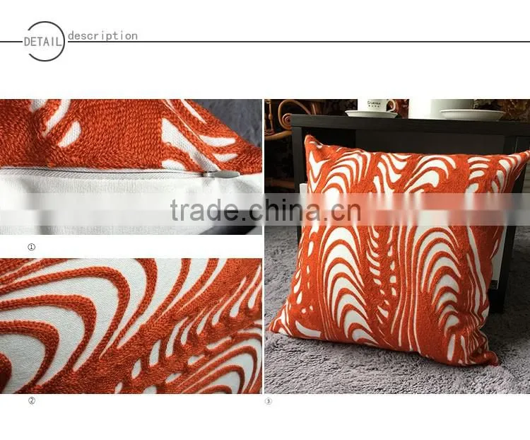Crewel Embroidery Pillow