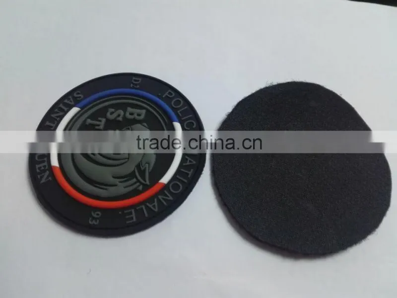 Saint-ouen logo writing PVC rubber magic tape