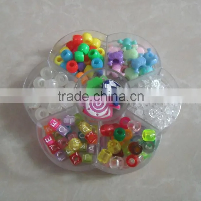 DIY beads for loom bands bracelet