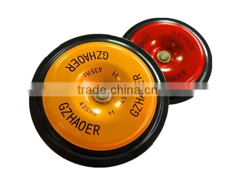 2pcs12V loud horn105db car truck electric disc motorcycle horns car horn 90mm car horn