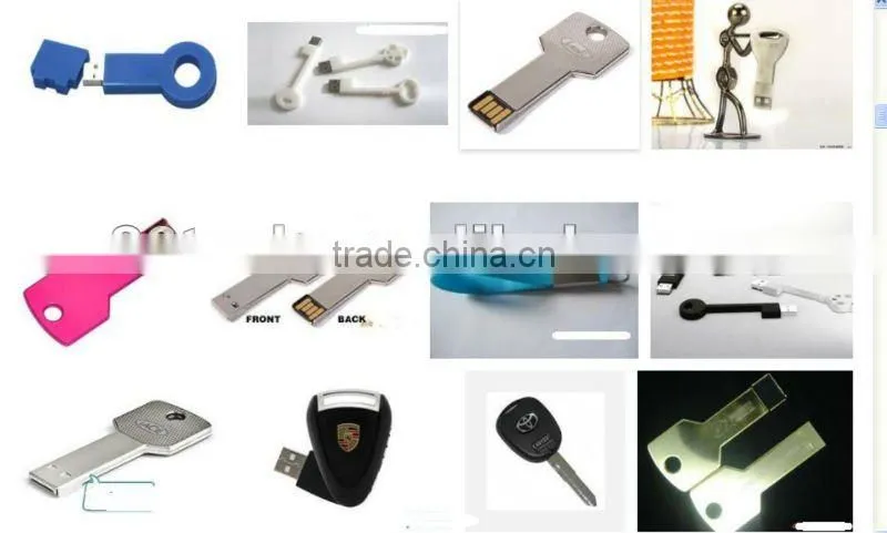 promotion high quality Usb Flash Drive Key Shape