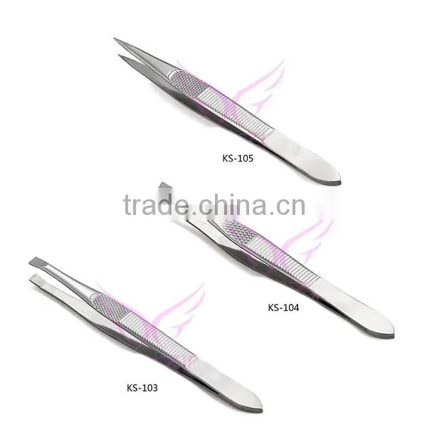 Hot China factory professional eyelash extension tweezers