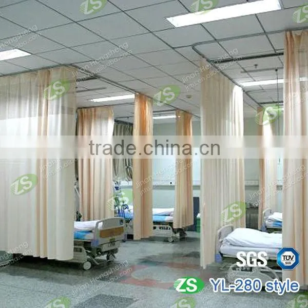 polyester flame retardant privacy curtain design