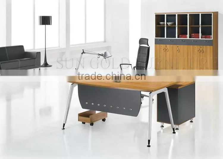 Latest wooden furniture designs modern computer desk (SZ-ODB325)