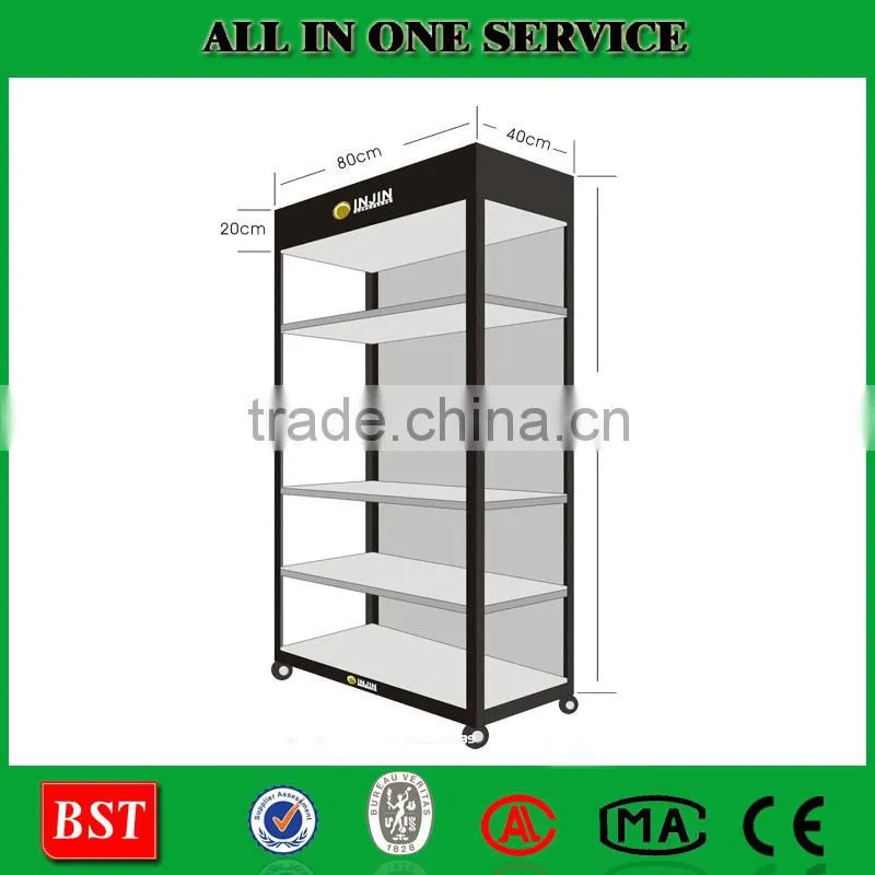 Grocery store wire display racks, showcase kiosk, iron steel metal rack