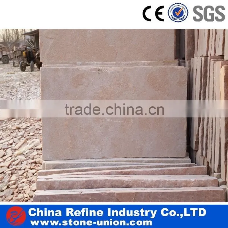Multicolor sandstone tiles